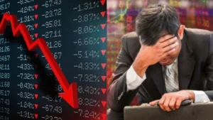 Stockmarket down