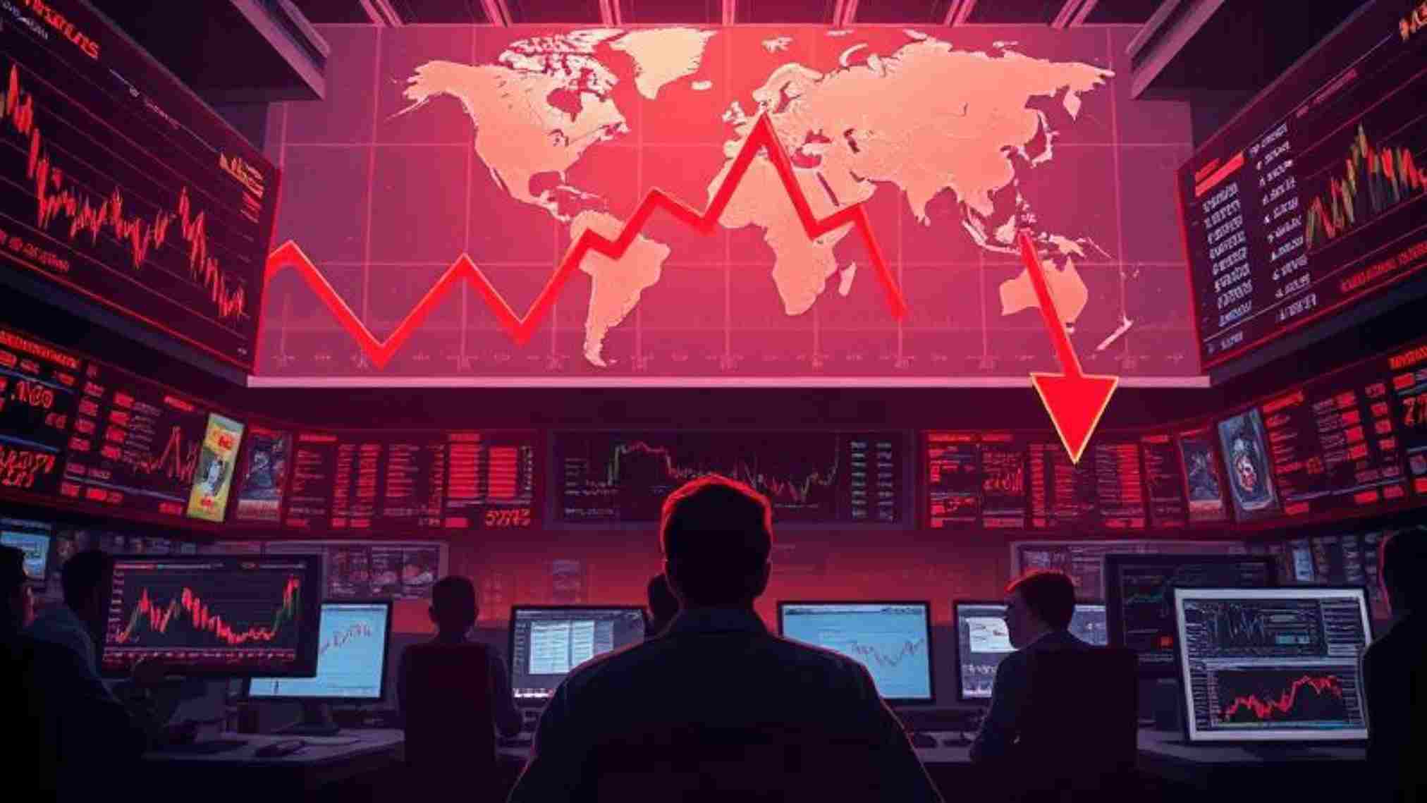 Stockmarket down