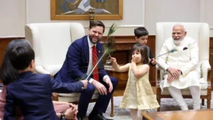 Narendra Modi and JD Vance