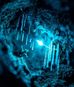 sea sparkles to fireflies