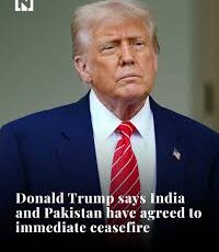 India and  Pakistan agree to ceasefire