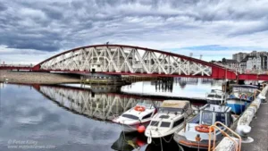 Victorian swing bridge