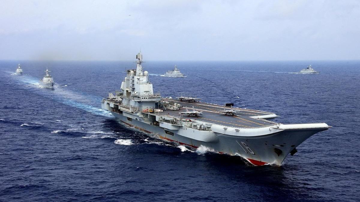 China navy drill