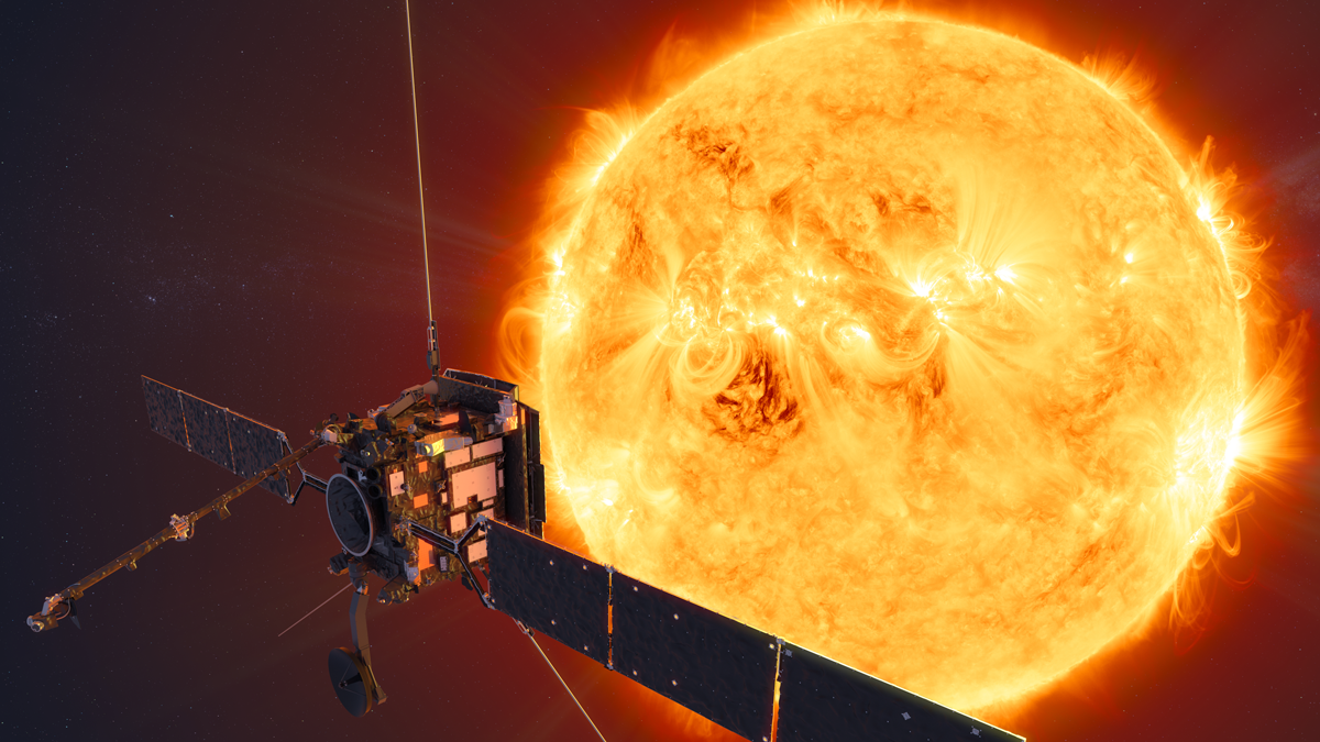 Sun south pole